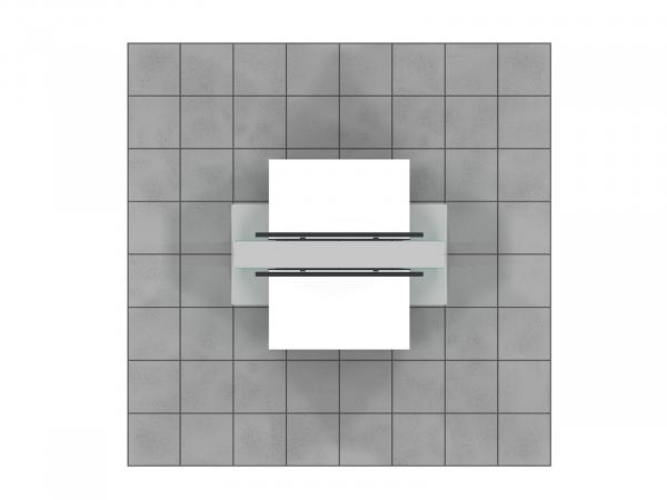 RE-1605 Trade Show Graphic Kiosk -- Plan View